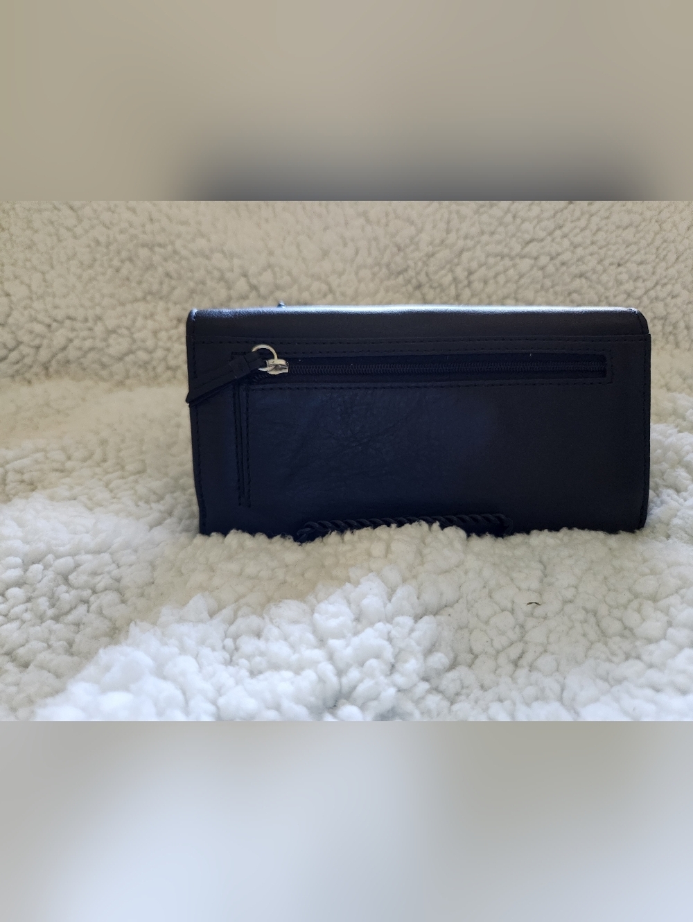 Coach Ashley Black Pleated Leather  Wallet - Picture 5 of 16